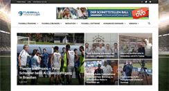 Desktop Screenshot of fussballtraining24.de