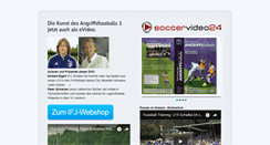 Desktop Screenshot of angriffsfussball.fussballtraining24.de