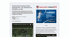Desktop Screenshot of gleichgewicht.fussballtraining24.de